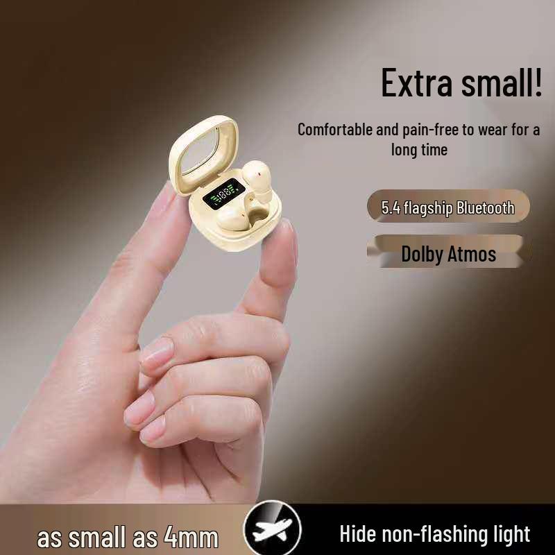 Mini Wireless Bluetooth In-ear Earphones: Comfortable for Class, Driving, and Sports