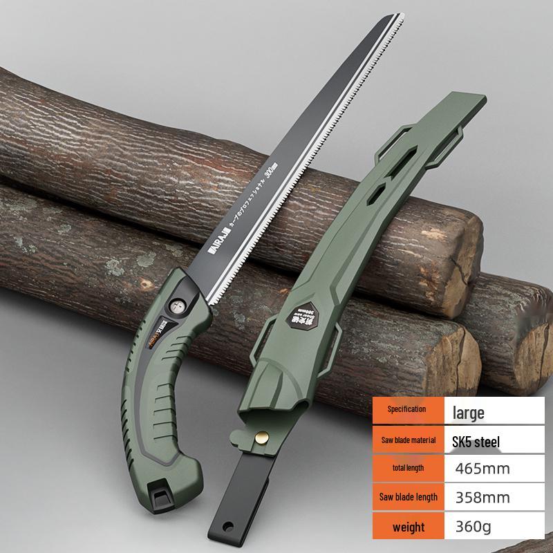 Japanese Folding Hand Saw for Woodworking and Gardening