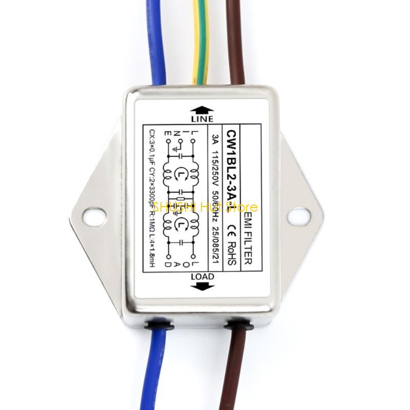 Power Filter for Enhances Electromagnetic Compatibility In Appliances Use D57B