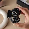 Soft Silicone Shark Clip, Safe and Non-irritating To The Head, New Large-sized Back of The Head Hair Bun for Women