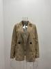 2026 European/American Fashion Solid Color Long Sleeve Jacket - Spring/Autumn Suit