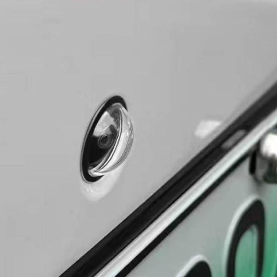 2 Stück Autokamera-Objektivschutz Wasserdicht Staubdicht Klebend Klar Automobil-Kameraobjektivabdeckung Schutz Regenschutz Autozubehör