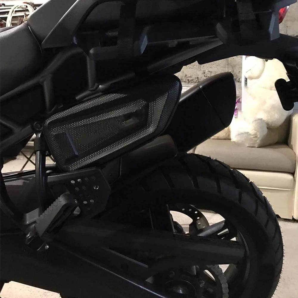 Motorrad Satteltasche Seitentasche Wasserdichte Aufbewahrung Werkzeugtasche Passend für V-Strom 650 250 DL650 XT V-Strom 1000 1050 XT DL1000 DL1050 (Paar)