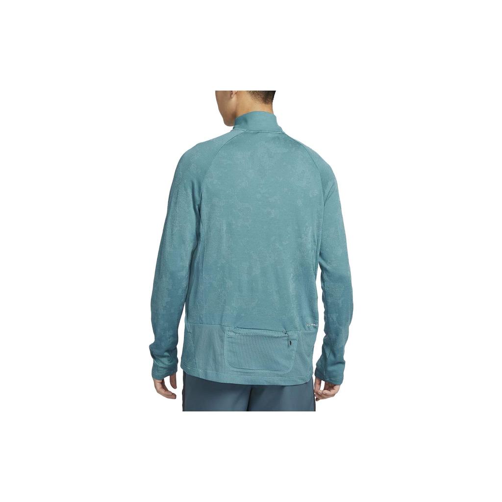 Nike Therma-FIT ADV Run Division Half-Zip Stand Collar Long Sleeve Running Top Men Tops Mineral-Teal DV9288-379