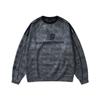 Washed Tie-Dye Sweater Men'S American Trendy Brand Striped Ragged Long-Sleeved T-Shirt Loose Bottoming Shirt