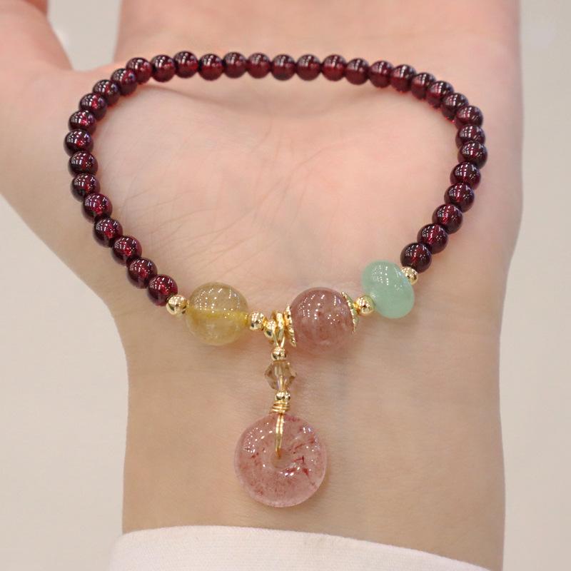 

Круглое кольцо кулон бисерный браслет для женских ювелирных аксессуаров