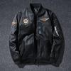 Men's Reversible Thickened Air Force Pilot Jacket - Trendy Plus Size Korean Baseball Style for Autumn/Winter