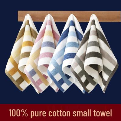 4-Pack Pure Cotton Small Towels for Face and Bath: Absorbent, Lint-Free, Unisex Washcloths