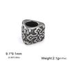 My Shape 5pcs Vintage Stainless Steel Charms for Bracelets Linking Pendants Connector Bead Charm for DIY Jewelry Making Dropship