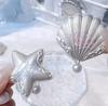 Flower Knows Muscheln Perlenkollektion Haarspangen Muschel Seestern Perle Damen Haaraccessoires Werkzeug