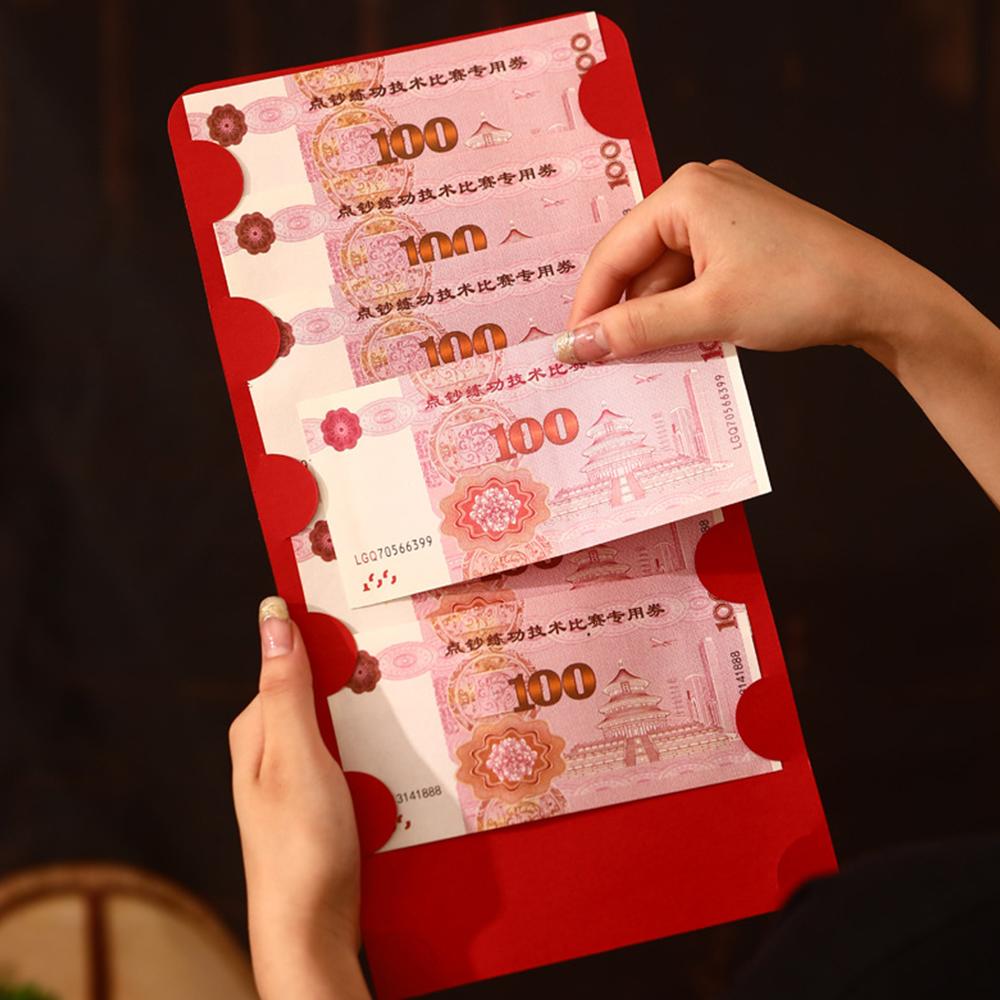 Chinese Traditional Suprise Extra-Large Hongbag New Year Red Envelope Birthday Creative Red Pouch Lucky Money Pouch 2026 New Yea