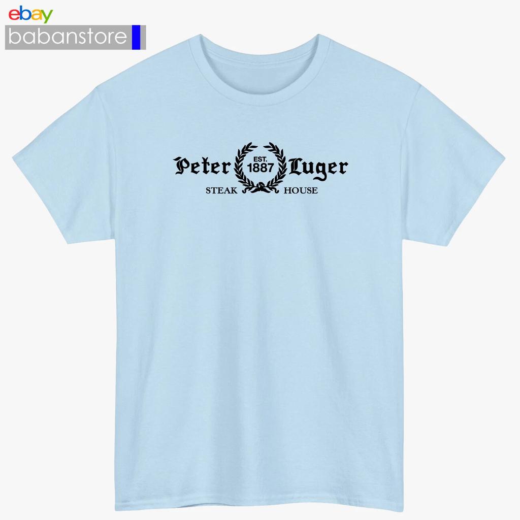 Peter Luger Steakhouse Logo Black/White/Grey/Navy/Red/Light Blue T shirt S-5XL