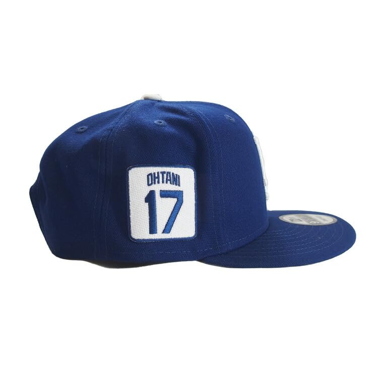 [New Era] Cap 9FIFTY 950 Shohei Otani 17 Los Angeles Dodgers MLB Snapback Hat USA Model [60585236] BLUE [Product]