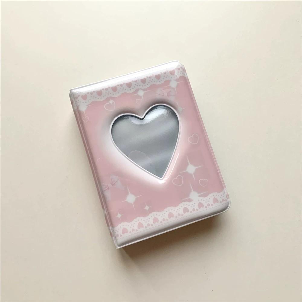 3-Zoll K-Pop Fotokarten Ordner 18 Seiten Idol Fotoalbum Buchbindemaschine Fotoalbum Karten Sammlerbuch Verpackungsmaterialien Set