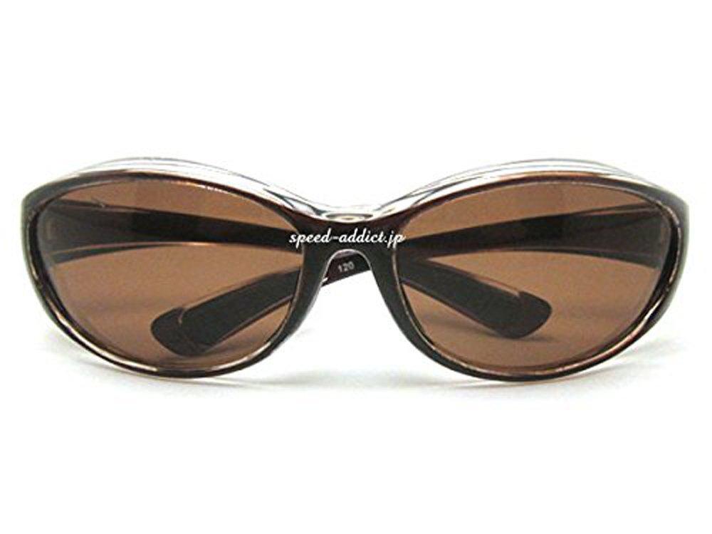 BIKER SHADE WIND GUARD X POLARIZED [SPEED ADDICT] (BROWN BROWN)