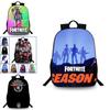 3d Fortnite Game Print Backpack Bookbag School Laptop Travel Bag Boy Girl