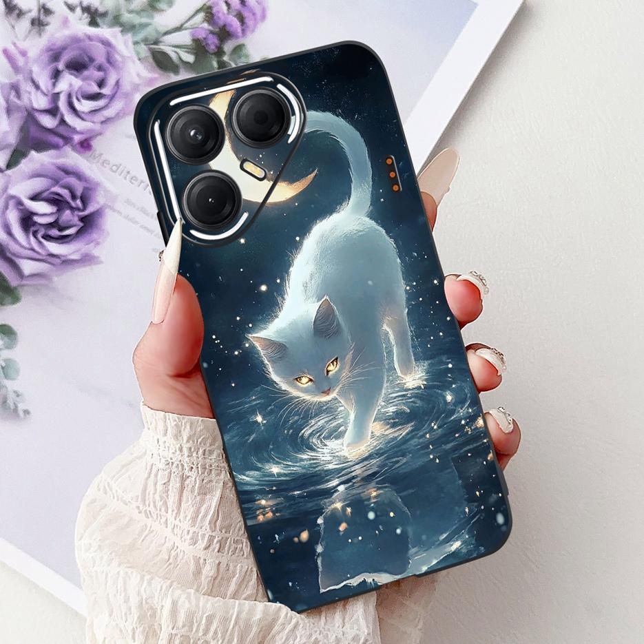 For Tecno Pova 7 Pro 5G Case LJ8 Luxury Fashion Painted Cover Soft Silicone Phone Case For Tecno Pova 7 Ultra Pova7 5G LJ7 Shell