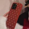 Vintage White Polka Dot Phone Case for iPhone 17 iPhone 17 Pro Max
