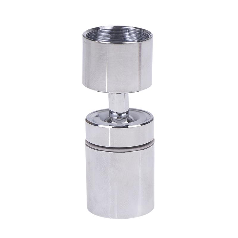 360° Water Faucet Aerator Rotary Kitchen Faucet Spray Head Filter Washbasin Splash Adapter 2Mode Adjustable Sink Faucet Aerator серебряный
