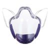 Protective Mask Transparent Mouth Cover Adult Durable Mask Face Shield Combine Plastic Reusable Anti-Fog Haze Dustproof Mask