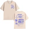 Rapper Nsqk Do You Think About Me 2025 Album Print T Shirts Unisexs Hip Hop Vintage Cotton Short Sleeve Tshirt Unisex Streetwear