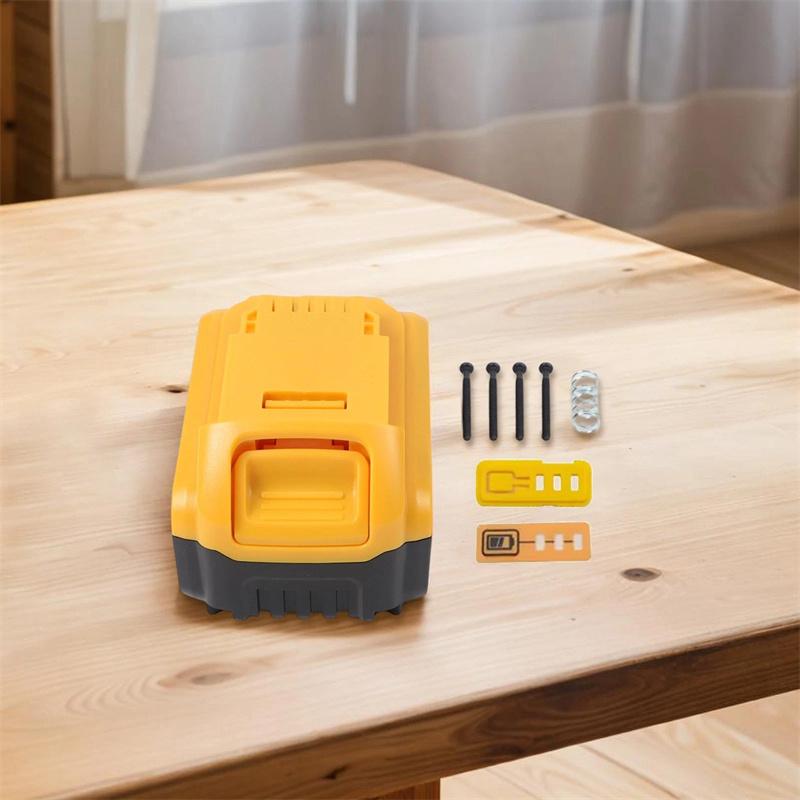 Pro příslušenství nářadí Dewalt Plastové pouzdro na Li-Ion baterii Pro Xr 18V 20V Dcb183 Dcb203 Dcb204 Dcb200 Plášť Kryt Pouzdro Díly