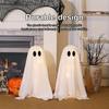 2 Packs Halloween Decoration Ghost Decor with String Lights Battery Operated for Indoor Party Home Table Room Fireplace Decor