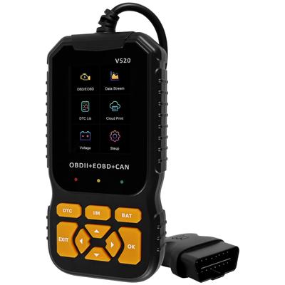 V520 Autoscanner Professioneller Fahrzeugcodeleser Verbessertes Kfz-Fehlerdiagnosetool mit Lesen/Löschen von Fehlercodes in der Cloud