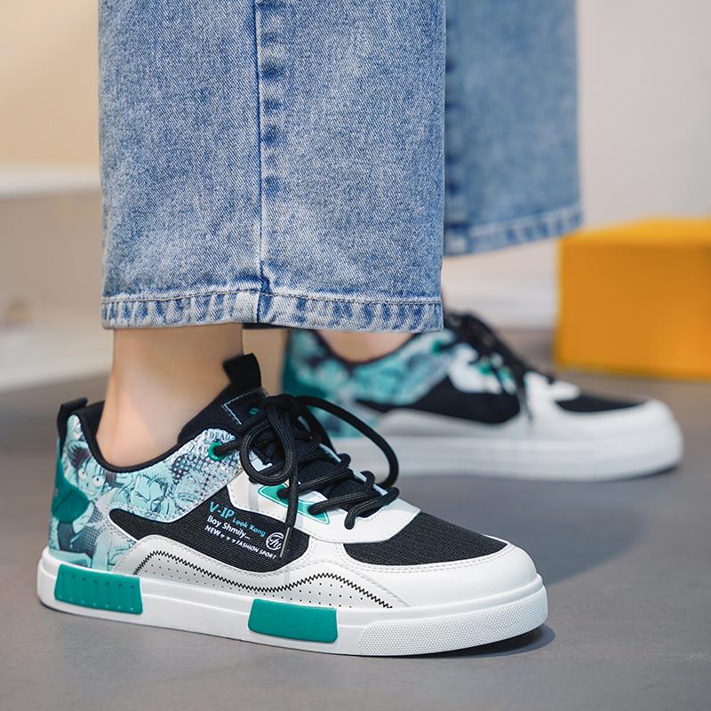 Weiße Sportschuhe für Herren, Freizeitschuhe, Streetstyle-Laufschuhe, Schuhe für Studenten, übergroße Winterschuhe, High Top