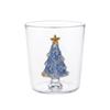 Heat-resistant 3D Christmas Tree Built-in Glass Cup Transparent Christmas Gift  Gift Giving
