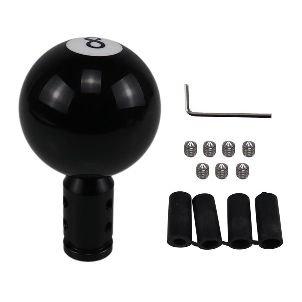 Car Gear Knob with Universal Adapter Manual Transmission Gear Knob Acrylic Gear Shifts Knob for Manual Transmissions