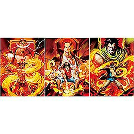 One Piece 3D Anime Farbverlauf Lentikular Stereoskopisches Gemälde