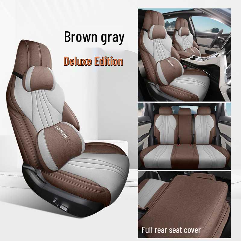 BYD Song PLUS Seat Covers: Glory Edition DMI/EV, Linen, 25 Models, Fully Enclosed Design