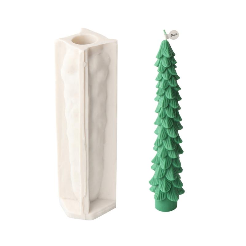 Candle Mould Resin Casting Molds DIY 3D Silicone Mould Cylinder Candle Molds Silicone Mold Handicrafts for Candle Making