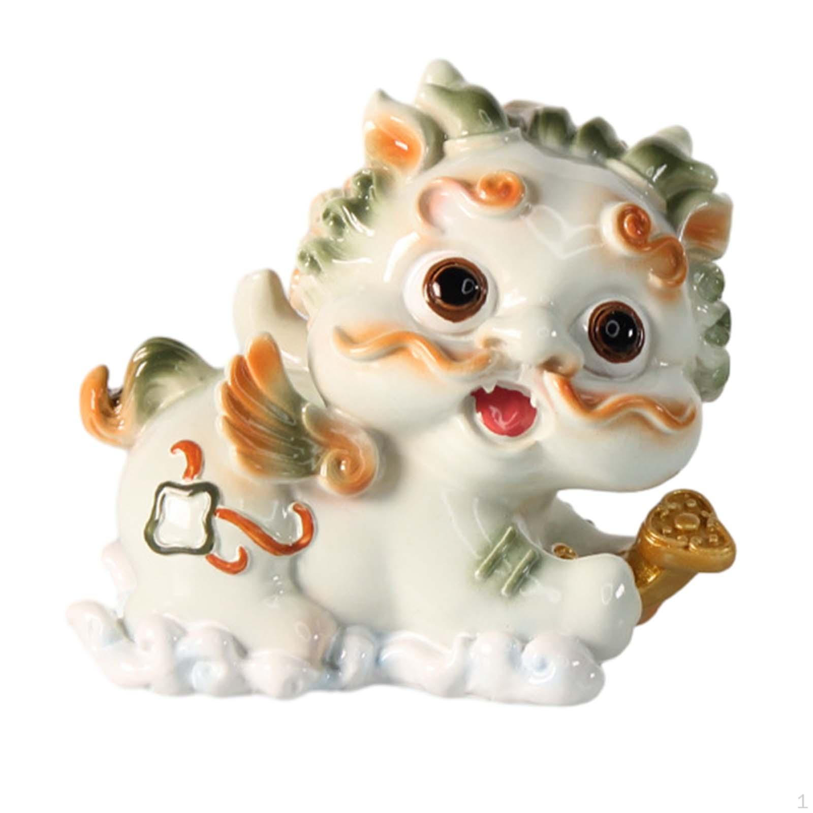 

Статуэтка Pixiu для салона автомобиля - декоративная скульптура ручной работы для домашнего декора Style A