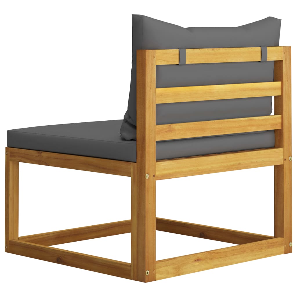 8 Piece Garden Lounge Set with Cushions Solid Acacia Wood