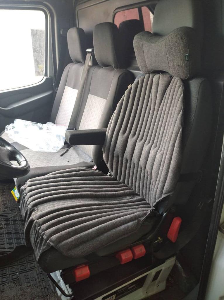 Ekkoseat seat covers, buckwheat husk filling