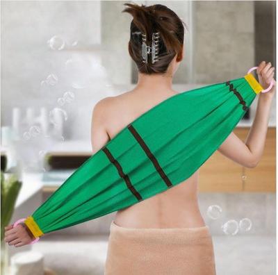 Long Handle Back Scrub Towel – Easy Body Wash Solution