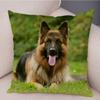 Pet Animal German Shepherd Dog Pillow Case Covers Cushion Cover for Sofa Home Decor Pillowcase