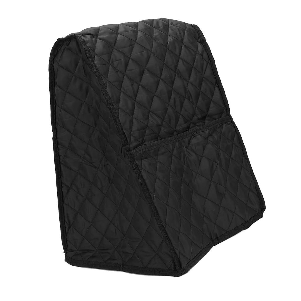 Stand Mixer Cover Lightweight Soft Protective Quilted Fabric Kitchen Mixer Dust Cover Black