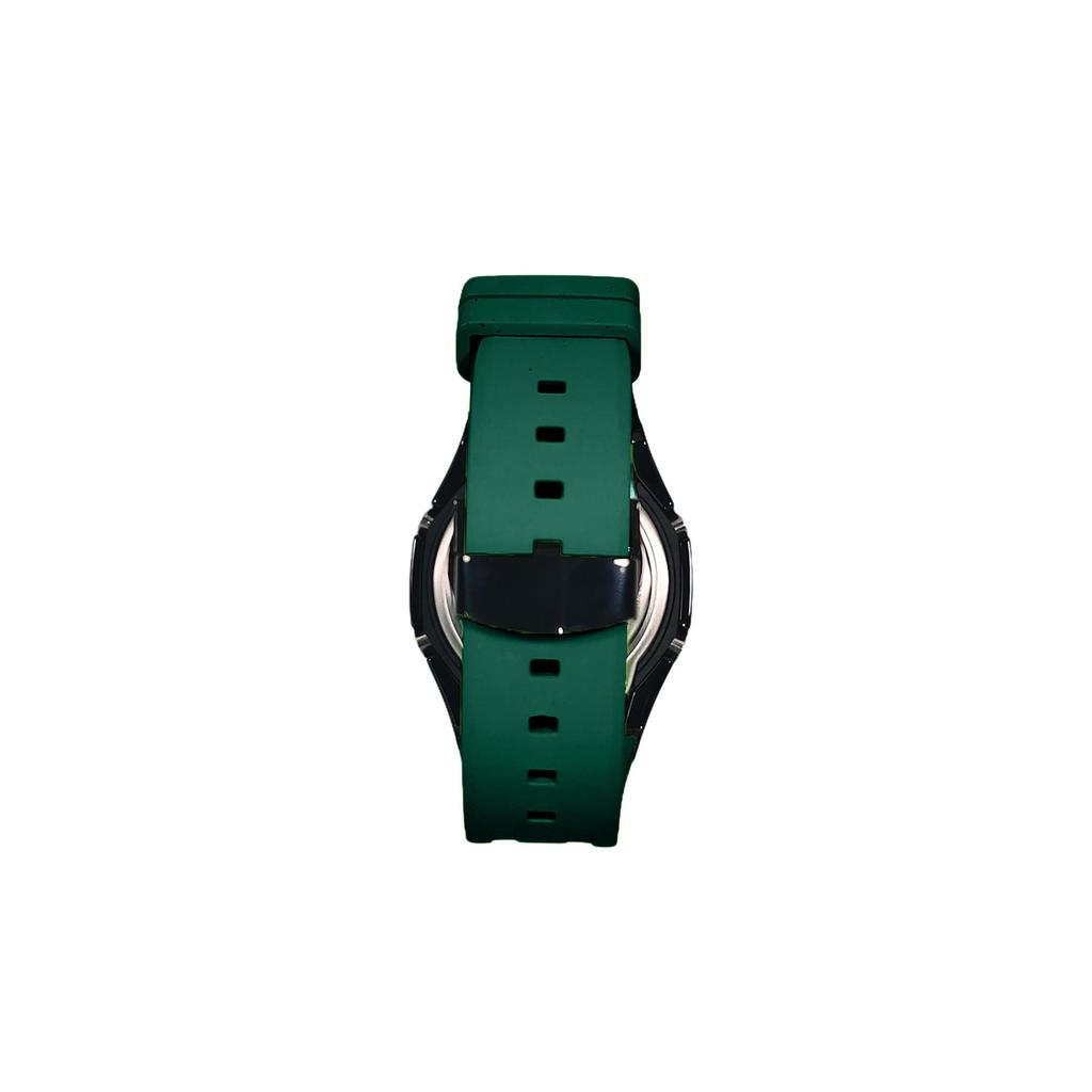 Casio Men Liquid Crystal,Analog Dual Display Series 44mm Black Watch GA-2100-1A(Watch3--)