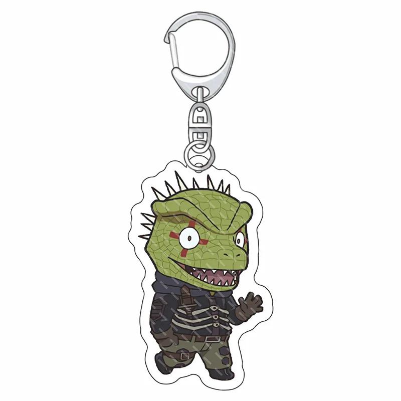 

Fashion Anime Dorohedoro Keychain Cosplay Charm Keyring Acrylic Figure Key Chain Phone Pendant Halloween Decor Boy Girl s Party