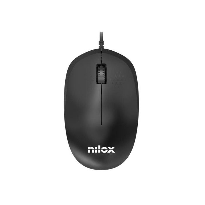 SOURIS FILAIRE 1200DPI NOIRE NILOX