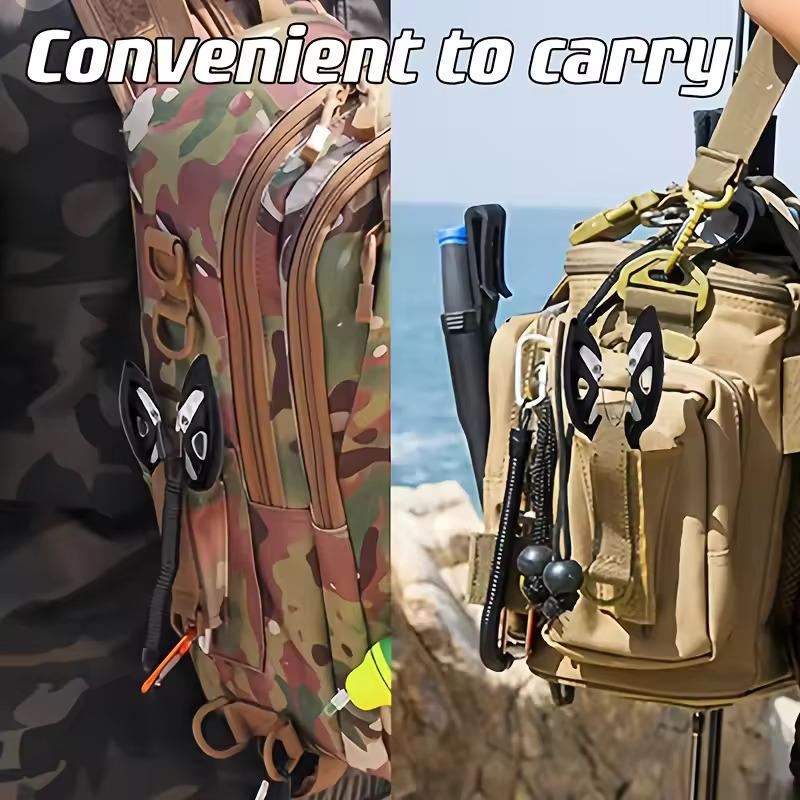 Set clește momeală pescuit controlor pește, fabricat din oțel inoxidabil, calitate fiabilă, clește pescuit, prindere buză pește sau cântar pește C