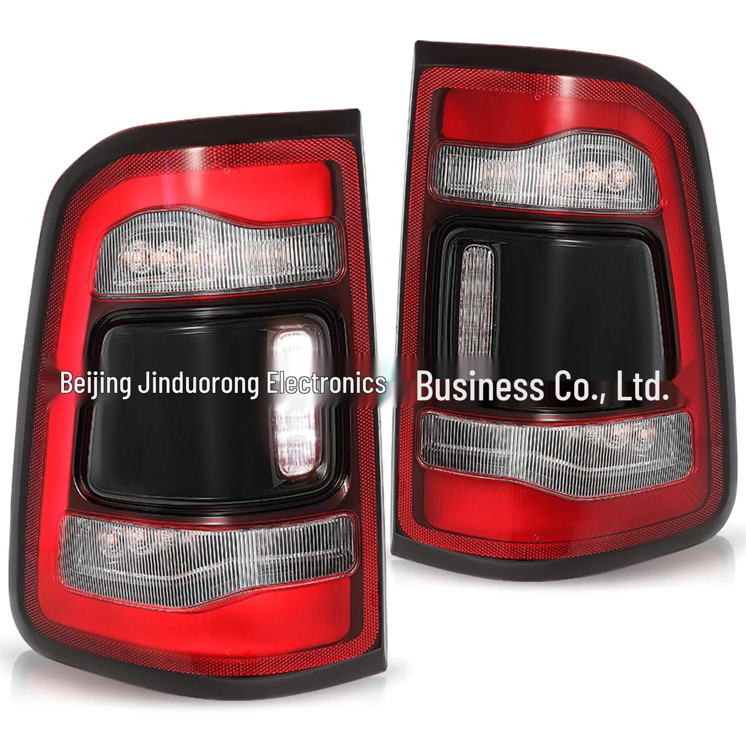 Dodge RAM Rear Black Tail Light Brake Assembly CH2801216 CH2800216 Neutral