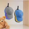 2 Pack Hat Rack for baseball caps, Strong Hat Hooks Wall Mount hat rack Ball Cap Holder