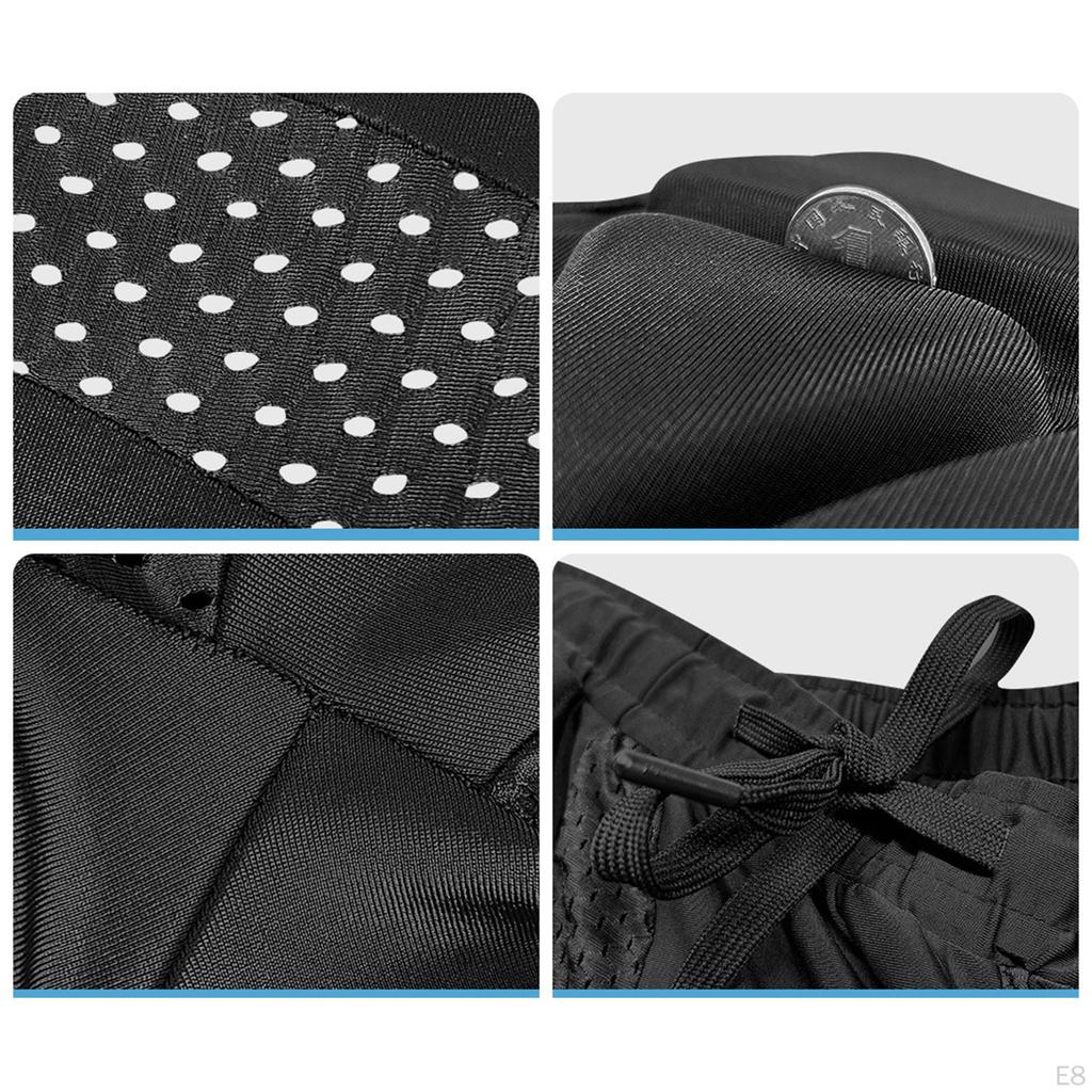 Padded Shorts Gear Black Breathable Protector Skateboard Crash Pad for Volleyball Figure Skating