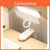 On Clip Led Desk Lamp Adjustable Brightness Room Reading Study Bedside Light