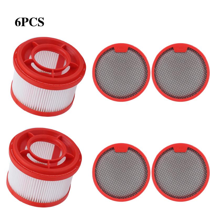 Filter Kit For Xiaomi Vacuum Cleaner G9,G9 Plus/G10,G10 Plus Washable HEPA Filter Replacement
