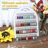Magnetic Nail Display Board,Detachable,Nail Art Sample Color Plate Swatches Card Number Stickers For Salon Manicure